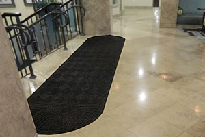 FloorGuard Diamond WaterHog Style - Commercial Entrance Mat - Charcoal