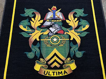 High Definition Logo Area Rug - Fort Bliss Texas High Definition Logo Area Rug - Fort Bliss Texas
