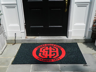 AquaFlow Pro - Custom Logo Mat - Hilton Hotel Customer Entrance