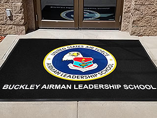 ToughTop Photo Inset Custom Logo Mat - Buckley Airmen Leadership School