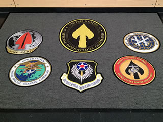 ToughTop Photo Inset Custom Logo Mat - Special Operations Mission Training - Fort Bragg, North Carolina