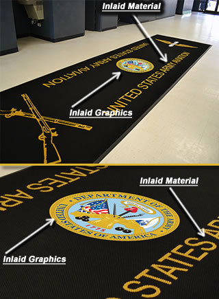 ToughTop Photo Inset Custom Logo Mat - Special Operations Aviation Training Battalion ToughTop Photo Inset Custom Logo Mat - Special Operations Aviation Training Battalion