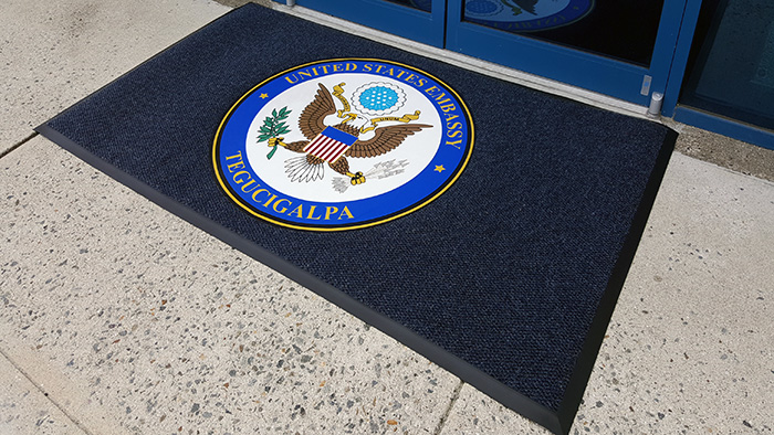 Mountville Supreme Carpet Logo Mat