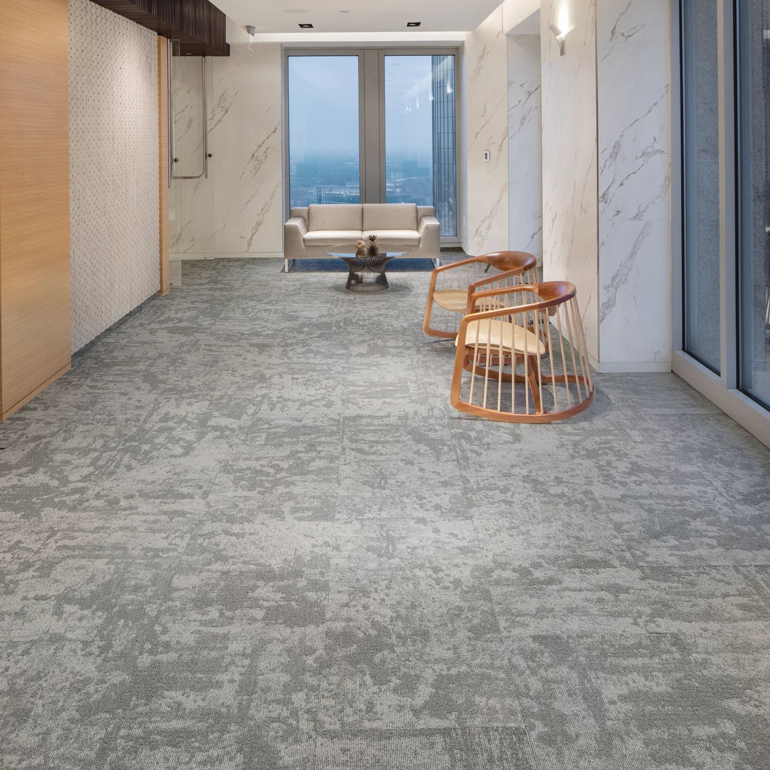 Dark Skies Series Drift Designer Carpet Tiles Product Image