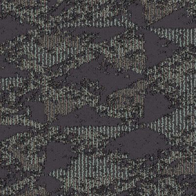 Purple Rain Designer Carpet Tile Swatch