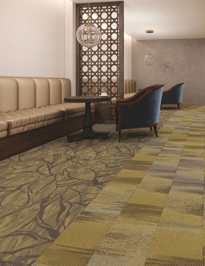 Living Series Spirited Designer Carpet Tiles Product Image
