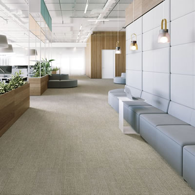 Silence Series Optic Hush Designer Carpet Tiles Product Image