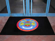 Custom Made Logo Mat Purchased On GSA Contract - Royal Air Force Molesworth United Kingdom