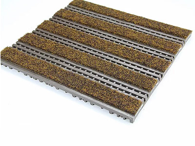 ProLine Soil Retention Grid Entry Matting - Brown Color Swatch