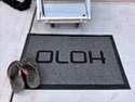 Custom Made AquaFlow Logo Mat OLOH of Ohio