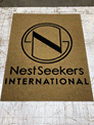 Custom Made FauxCoir Logo Mat Nest Seekers of Summit New Jersey