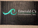 Custom Made Frontline Logo Mat Emerald Cs Development of Jacksonville Florida