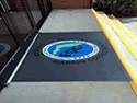 Custom Made Frontline Logo Mat Florida DOC Hardee Correctional Facility of Bowling Green Florida 02