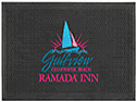 Custom Made Frontline Logo Mat Gulfview Ramada Inn of Clearwater Florida