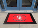 Custom Made Frontline Logo Mat Port Leyden Elementary School of Port Leyden New York 01