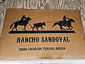 Custom Made Frontline Logo Mat Rancho Sandoval of Chula Vista California