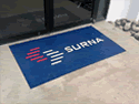 Custom Made Frontline Logo Mat Surna Climate Control Systems of Boulder Colorado 01