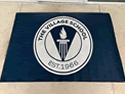 Custom Made Frontline Logo Mat The Village School of Houston Texas