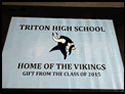 Custom Made Frontline Logo Mat Triton Regional High School of Runnemede New Jersey