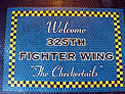 Custom Made Frontline Logo Mat US Air Force 325th Fighter Wing of Tyndall Air Force Base Florida 02