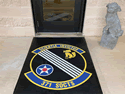 Custom Made Frontline Logo Mat US Air Force 371 SOCTS Hurlburt Field Florida