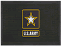 Custom Made Frontline Logo Mat US Army Logo of Mississippi