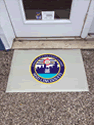 Custom Made Frontline Logo Mat US Coast Guard Sector Cincinnati of Cincinnati Ohio