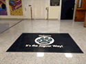 Custom Made Frontline Logo Mat Valley View Elementary School of Green Bay Wisconsin 01