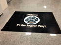 Custom Made Frontline Logo Mat Valley View Elementary School of Green Bay Wisconsin 02