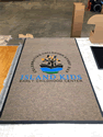 Custom Made Graphics Inset Logo Mat Island Kids Learning Center of Northport New York