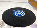 Custom Made Graphics Inset Logo Mat JP Management of Hackensack New Jersey