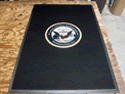 Custom Made Graphics Inset Logo Mat Naval District Washington of Washington DC