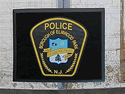 Custom Made Graphics Inset Logo Mat Police Department Borough of Elmwood Park New Jersey
