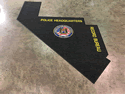 Custom Made Graphics Inset Logo Mat Police Department of Linden New Jersey