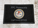Custom Made Graphics Inset Logo Mat US Department of Justice FPC Pensacola of Pensacola Florida