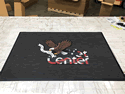 Custom Made Graphics Inset Logo Mat US Department of Veterans Affairs of Sioux City Iowa