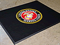 Custom Made Graphics Inset Logo Mat US Marines of Camp Lejune North Carolina