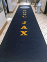 Custom Made Graphics Inset Logo Mat US Navy Naval Operations Support Command Jacksonville Florida