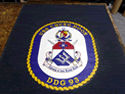 Custom Made Graphics Inset Logo Mat US Navy USS Chung Hoon of the Republic of Korea 02