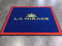 Custom Made High Definition Logo Rug Eye Inc Productions of Norcross Georgia