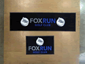 Custom Made High Definition Logo Rug Fox Run Golf Club of Ludlow, Virginia