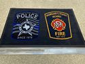 Custom Made High Definition Logo Rug Police Department of Morgans Point, Texas