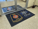 Custom Made High Definition Logo Rug Police Department of Morgans Point, Texas