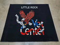 Custom Made High Definition Logo Rug US Department of Veterans Affairs of Little Rock Arkansas