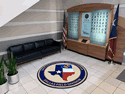 Custom Made High Definition Logo Rug US Drug Enforcement Administration of Dallas Texas