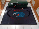 Custom Made High Definition Logo Rug US Navy 31st Logistics Readiness Squadron of Aviano AB Italy