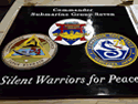 Custom Made Logo Plaque Commander Submarine Group Seven Yokosaka Japan 01