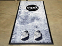 Custom Made Logo Rug NASA of Cape Canaveral Florida