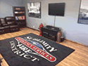 Custom Made Logo Rug Sublimity Fire Department of Sublimity Oregon 03