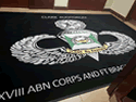 Custom Made Logo Rug US Army Airborne NCO Academy of Fort Bragg North Carolina 02